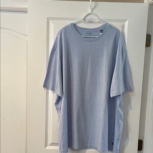 Cremieux Men's  Big and Tall Light Blue T-Shirt